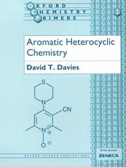 Cover of: Aromatic Heterocyclic Chemistry (Oxford Chemistry Primers, No. 2) by David T. Davies