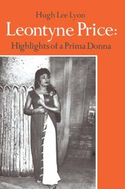 Cover of: Leontyne Price | Hugh Lee Lyon