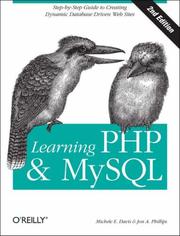 Cover of: Learning PHP & MySQL by Michele Davis, Jon Phillips