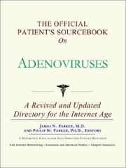 Cover of: The Official Patient's Sourcebook on Adenoviruses