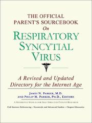 Cover of: The Official Parent's Sourcebook on Respiratory Syncytial Virus
