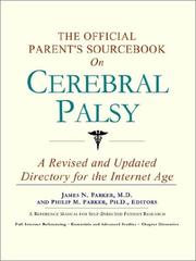 Cover of: The Official Parent's Sourcebook on Cerebral Palsy by ICON Health Publications