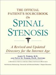 The official patient's sourcebook on spinal stenosis