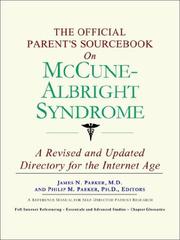 Cover of: The Official Parent's Sourcebook on McCune-Albright Syndrome