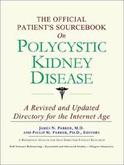 Cover of: The Official Patient's Sourcebook on Polycystic Kidney Disease