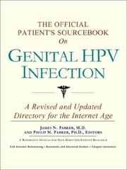 The Official Patient's Sourcebook on Genital HPV Infection by ICON Health Publications