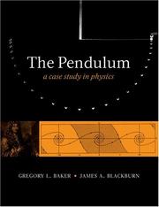 The pendulum by Gregory L. Baker