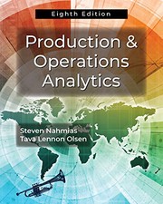Cover of: Production and Operations Analytics, Eighth Edition