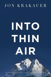 Cover of: Into Thin Air: A Personal Account of the Mt. Everest Disaster