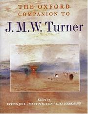 Cover of: The Oxford companion to J.M.W. Turner