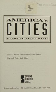 Cover of: America's cities by Charles P. Cozic, book editor.