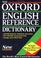 Cover of: The Oxford English Reference Dictionary