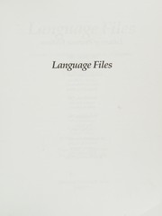 Cover of: Language files by 