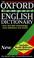 Cover of: The Oxford Modern English Dictionary