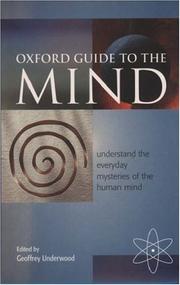 Cover of: The Oxford guide to the mind