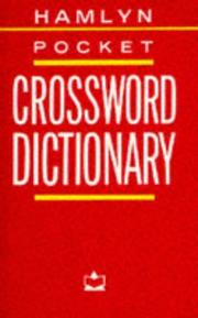 Cover of: Hamlyn Pocket Crossword Dictionary by J.M. Bailie