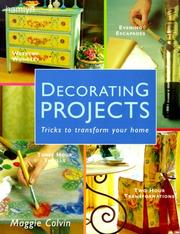 Cover of: Decorating Projects: Tricks To Transform Your Home