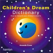 Cover of: Children's dream dictionary by Amanda Cross