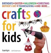 Cover of: Crafts for kids