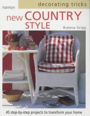 Cover of: Decorating Tricks New Country Style (Decorating Tricks) by Rubena Grigg