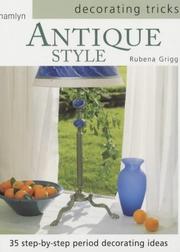 Cover of: Decorating Tricks Antique Style (Decorating Tricks) by Rubena Grigg