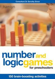 Cover of: Number and Logic Games for Preschoolers by Dorothy Einon