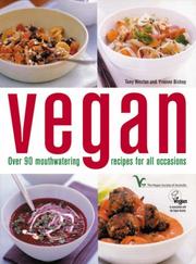 Cover of: Vegan Cookbook by Tony Weston, Yvonne Bishop