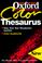 Cover of: The Oxford color thesaurus
