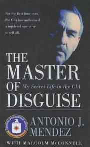 Cover of: The Master of Disguise | Antonio J. Mendez
