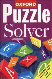 Cover of: Oxford Puzzle Solver by 