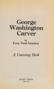 Cover of: George Washington Carver