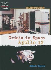 Cover of: Crisis in Space: Apollo 13 by Mark Beyer