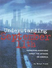 Cover of: Understanding September 11th by Mitch Frank