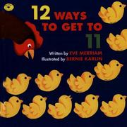 Cover of: 12 Ways to Get to 11 (Aladdin Picture Books) by Eve Merriam