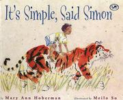 Cover of: It's Simple, Said Simon by Mary Ann Hoberman