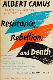 Cover of: Resistance, rebellion, and death