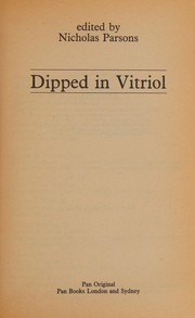 Cover of: Dipped in Vitriol