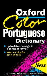 Cover of: The Oxford color Portuguese dictionary