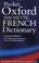 Cover of: The Pocket Oxford Hachette French Dictionary