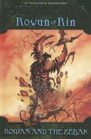 Cover of: Rowan and the Zebak (Rowan of Rin (Library))