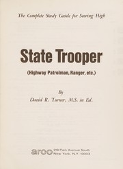 Cover of: State trooper (highway patrolman, ranger, etc.) by David Reuben Turner