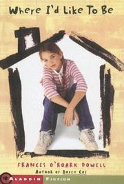 Cover of: Where I'd Like to Be (Aladdin Fiction)