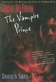 Cover of: The Vampire Prince by Darren Shan
