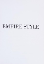 Cover of: Empire style by François Baudot