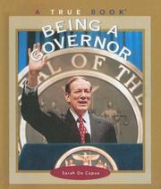 Cover of: Being a Governor