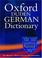 Cover of: The Oxford-Duden German dictionary