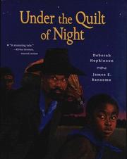 Under the Quilt of Night by Deborah Hopkinson