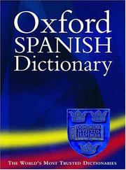 Cover of: The Oxford Spanish Dictionary | 