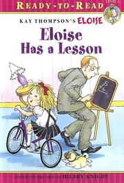 Cover of: Eloise Has a Lesson (Ready-To-Read: Level 1 (Paperback)) by Margaret McNamara