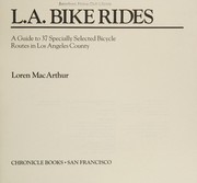 Cover of: L.A. bike rides by Loren Mac Arthur